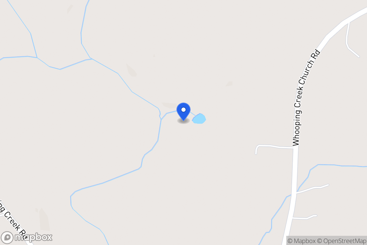Map of 849 Whooping Creek Church Rd