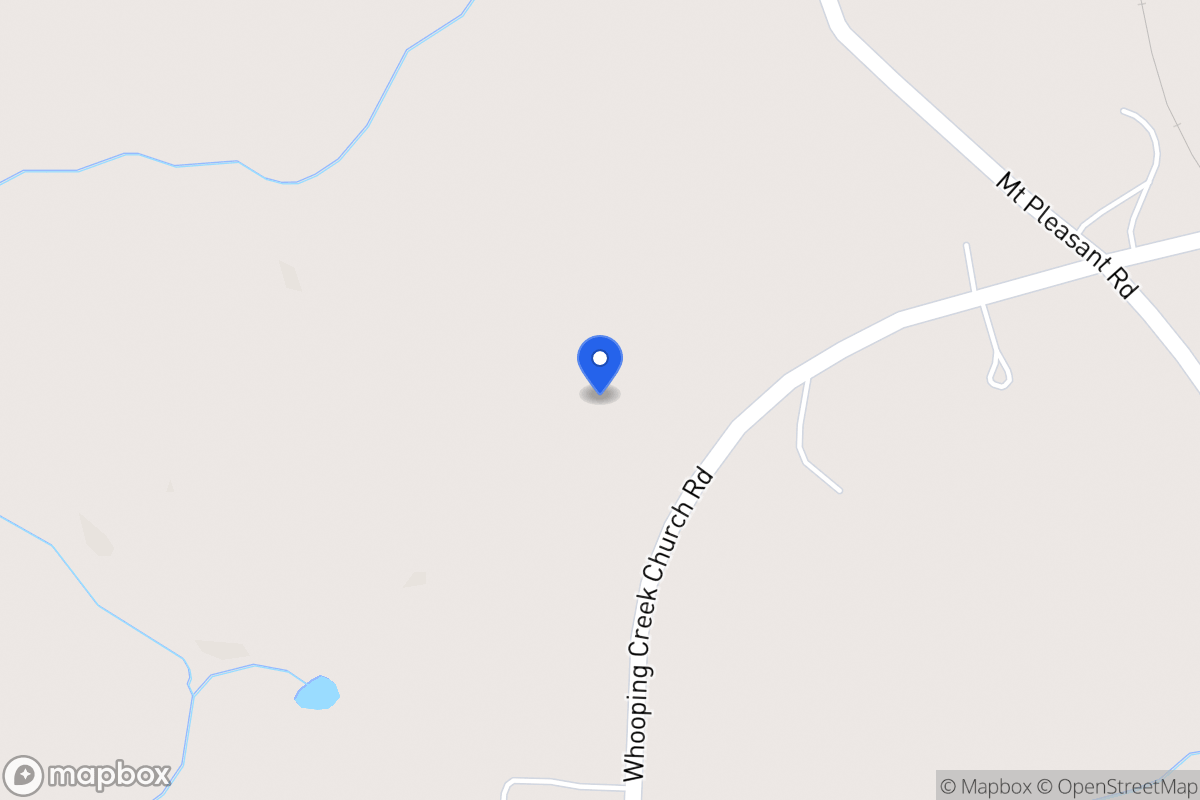 Map of 769 Whooping Creek Church Rd