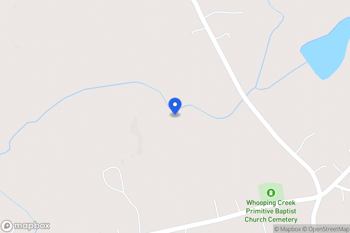 Map of 1401 Whooping Creek Rd