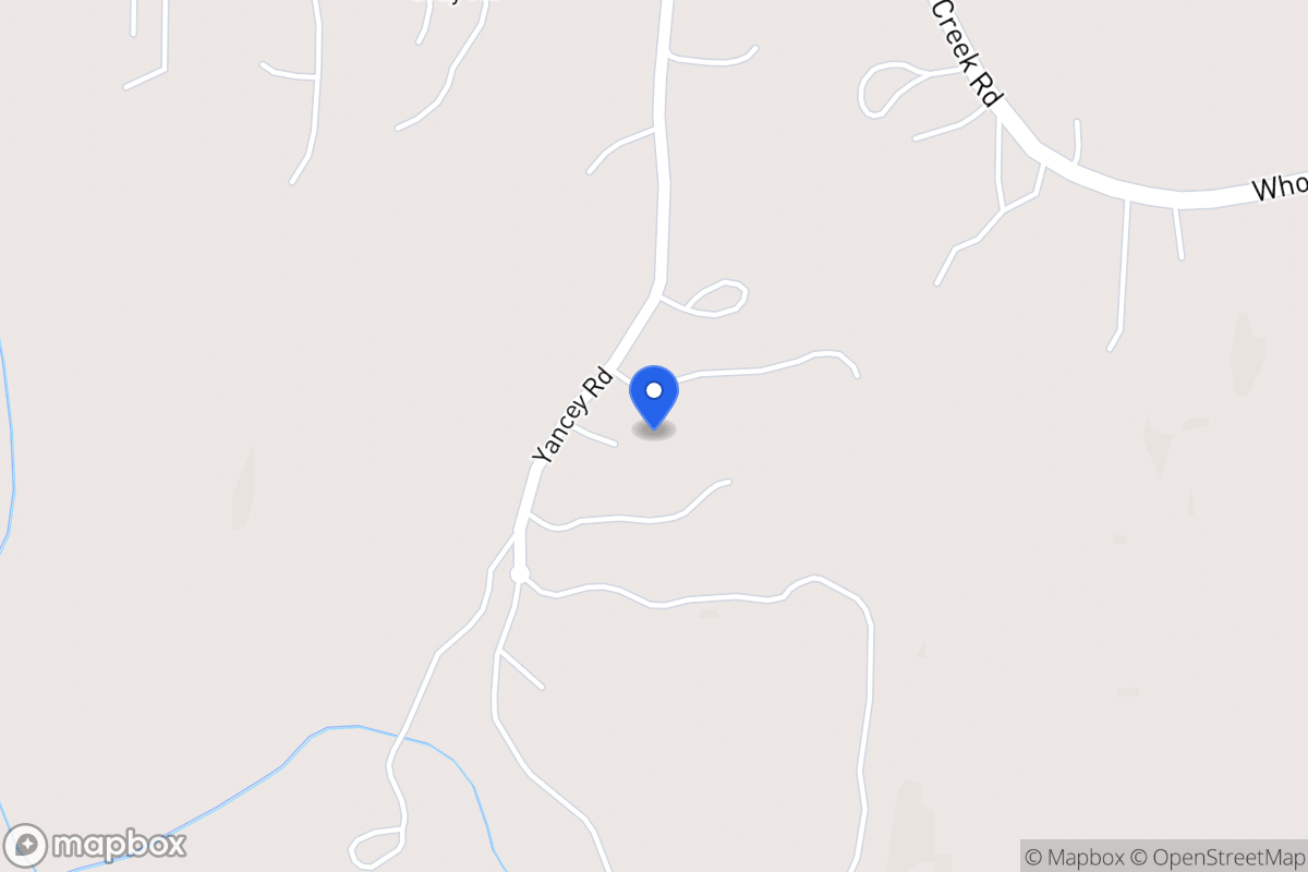 Map of 134 Yancey Rd