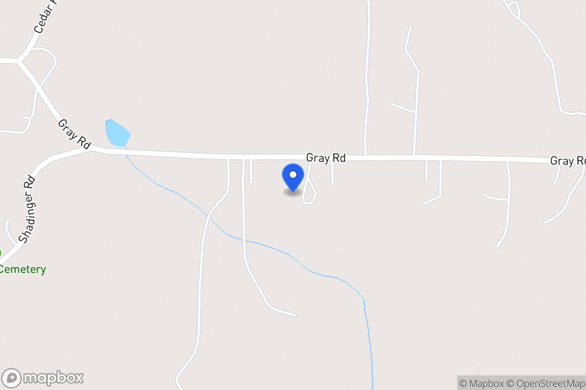 Map of 315 Gray Rd