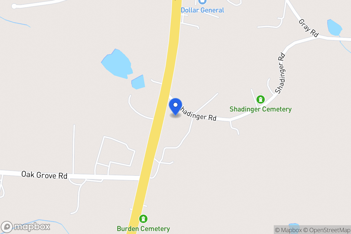 Map of 2474 S 27 Hwy