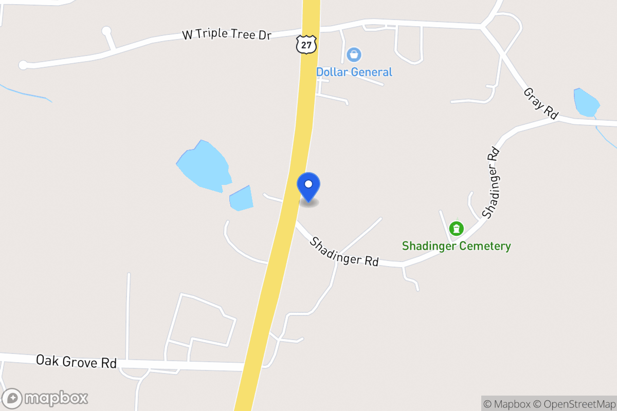 Map of 2440 S 27 Hwy