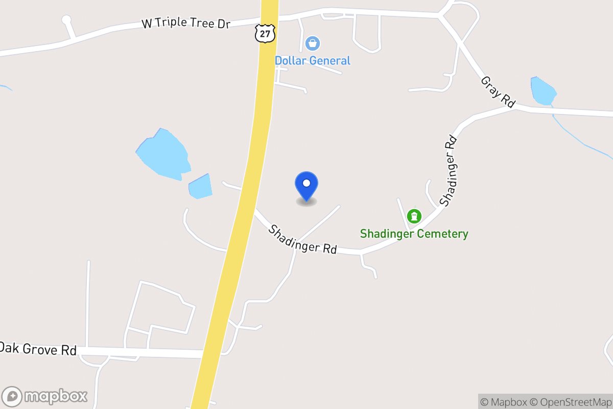 Map of 38 Shadinger Rd