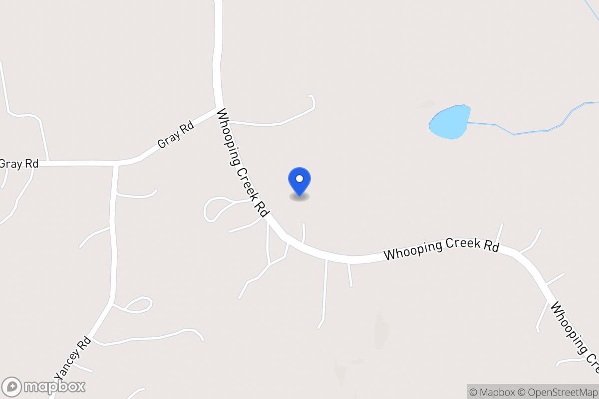 Map of 900 Whooping Creek Rd