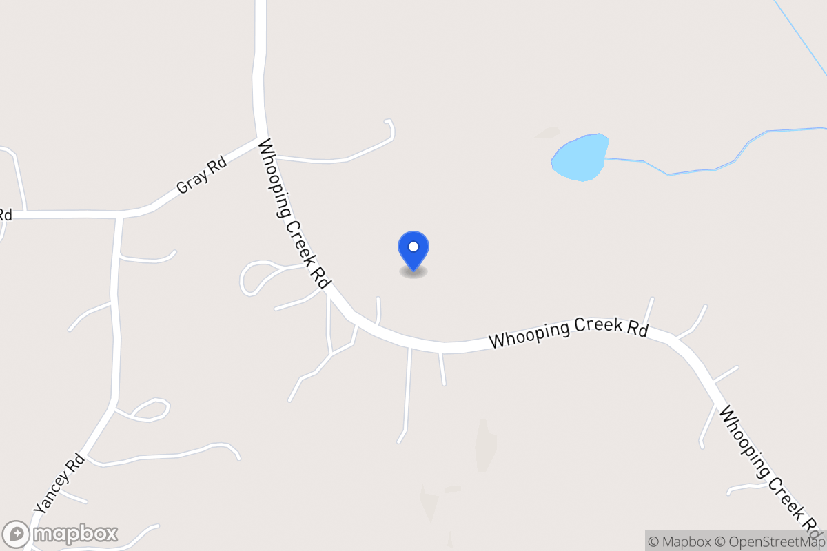 Map of 914 Whooping Creek Rd