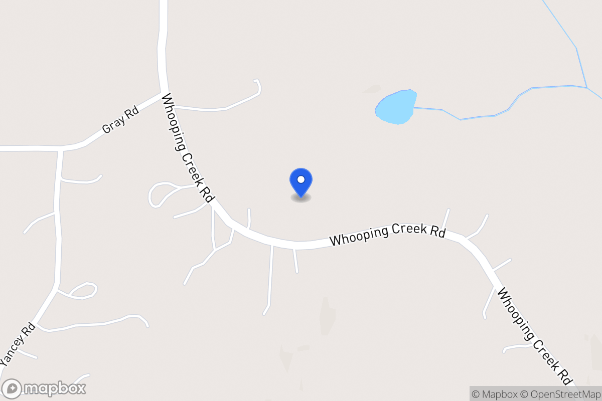 Map of 930 Whooping Creek Rd