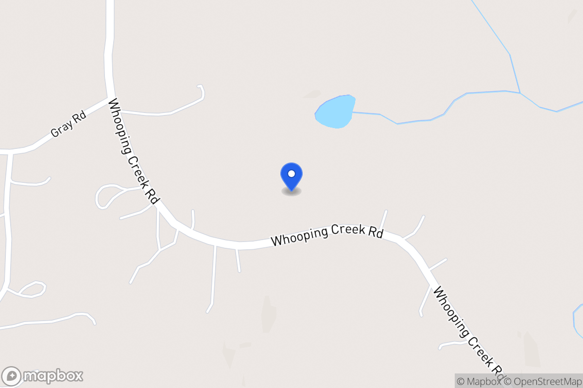Map of 960 Whooping Creek Rd