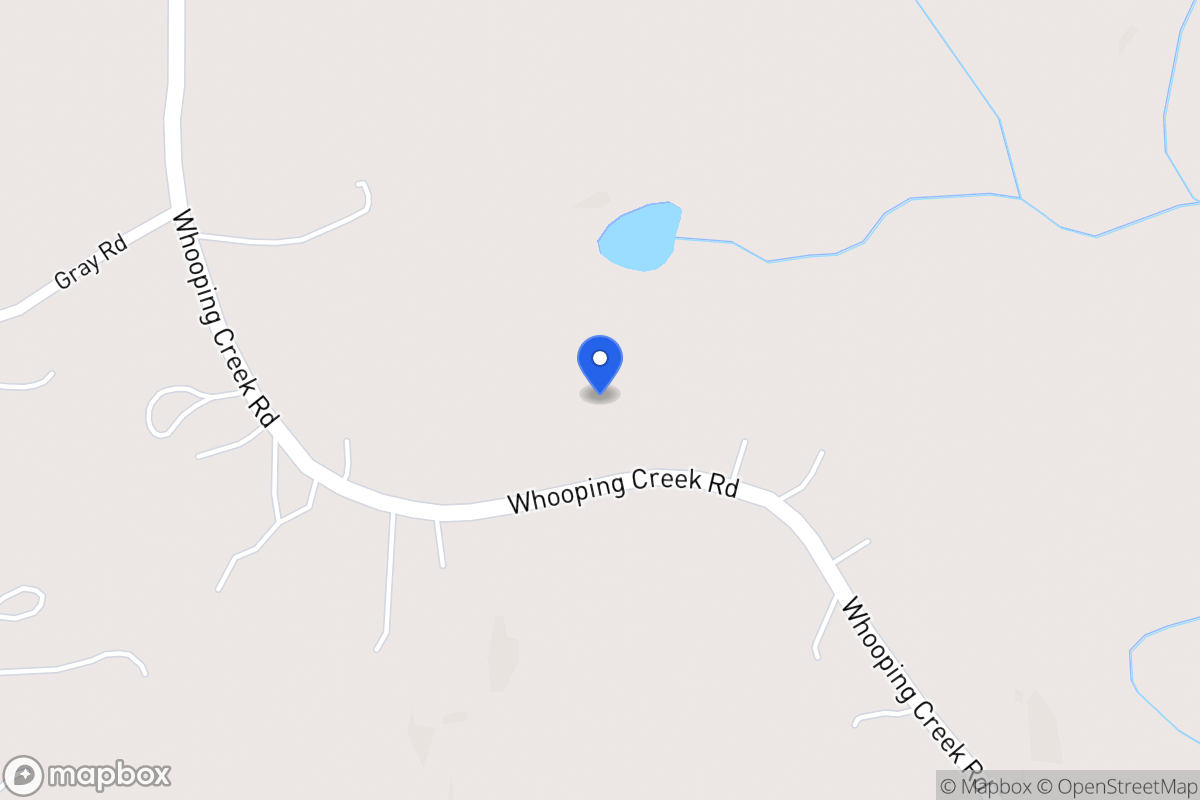 Map of 972 Whooping Creek Rd