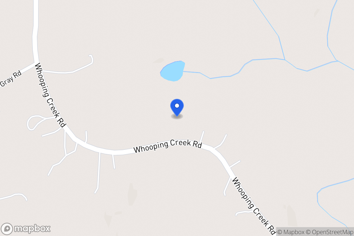 Map of 988 Whooping Creek Rd
