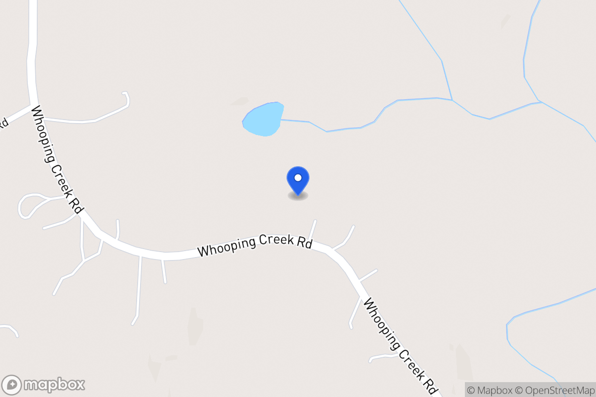 Map of 1002 Whooping Creek Rd