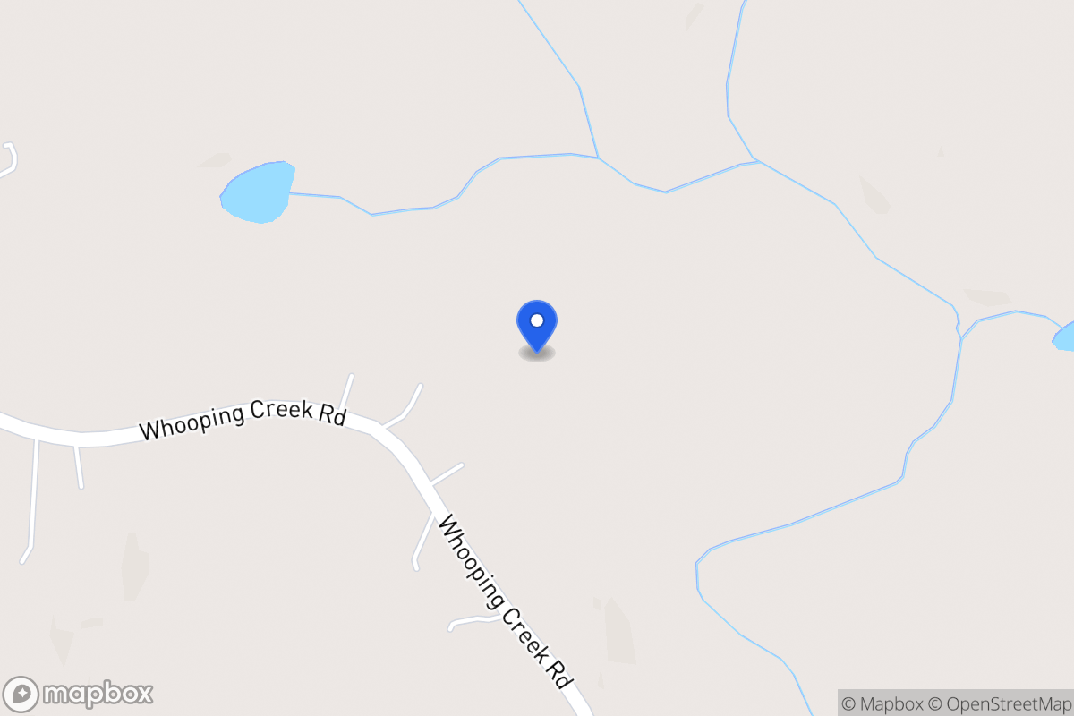 Map of 1050 Whooping Creek Rd