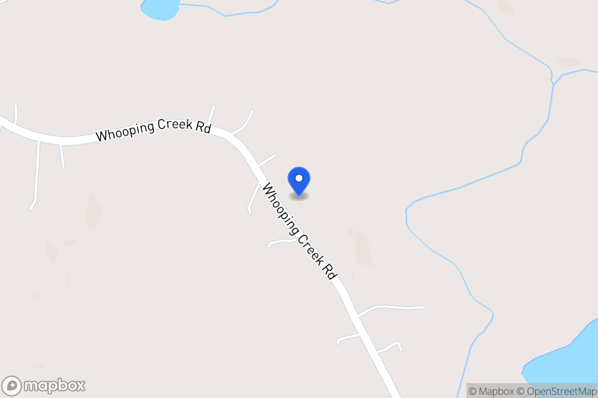 Map of 1100 Whooping Creek Rd