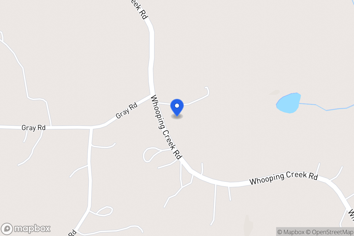 Map of 850 Whooping Creek Rd