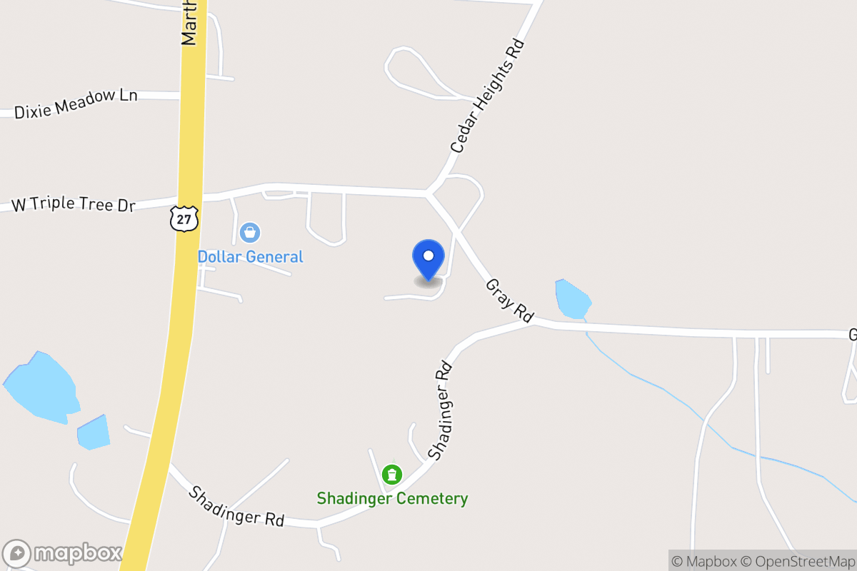 Map of 135 Gray Rd
