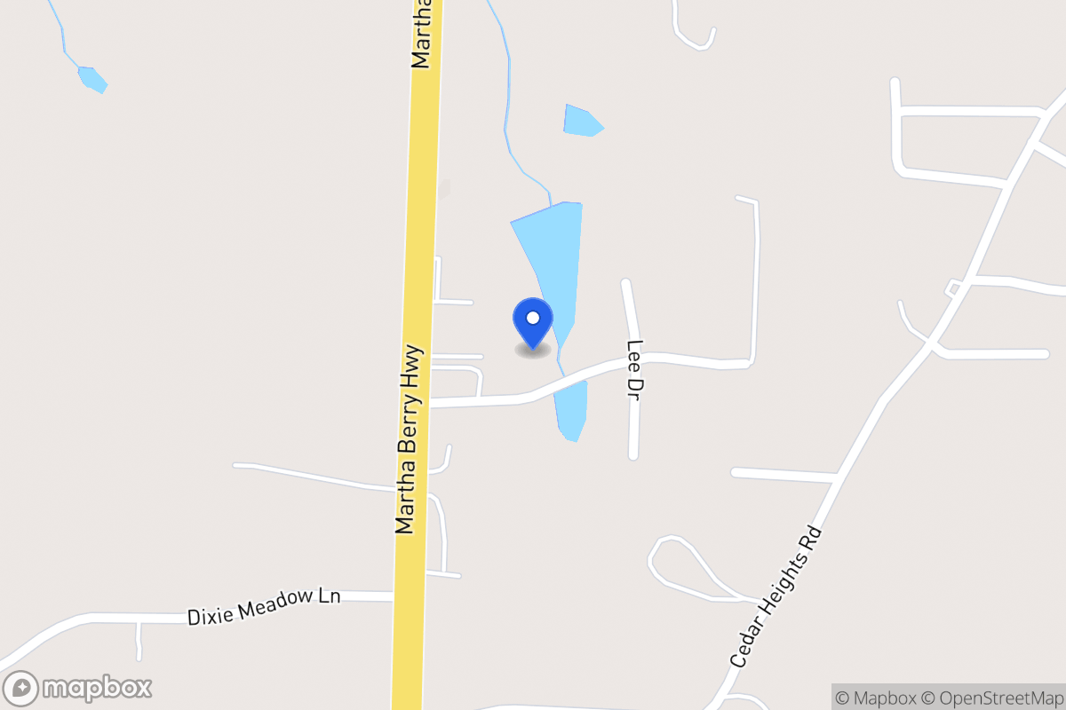 Map of Walker Woods Dr