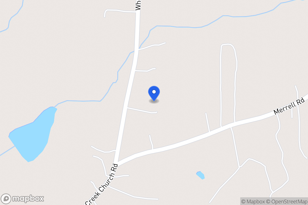 Map of 1012 Whooping Creek Church Rd