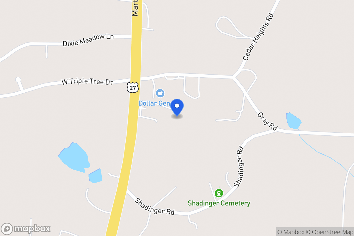 Map of 2350 S 27 Hwy