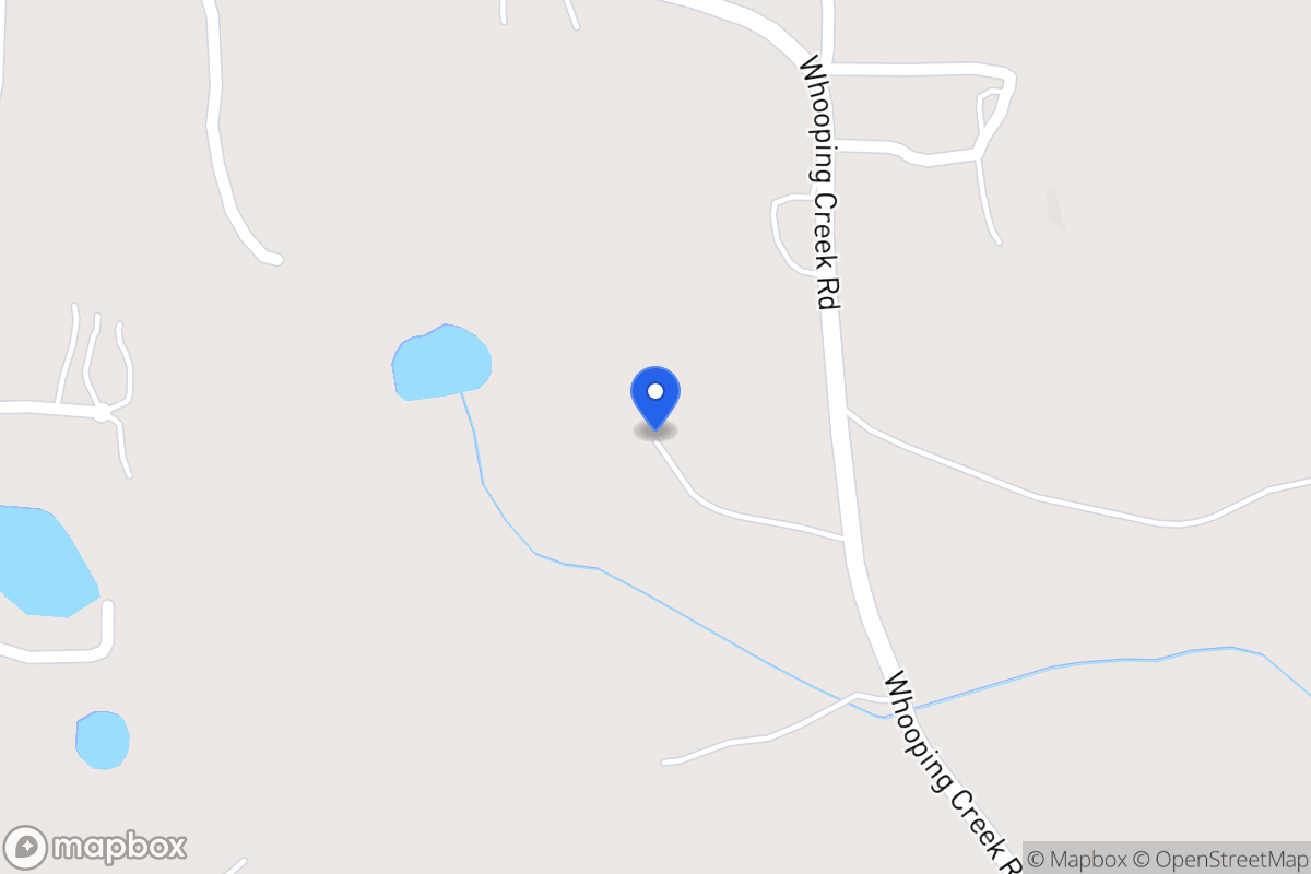Map of 605 Whooping Creek Rd