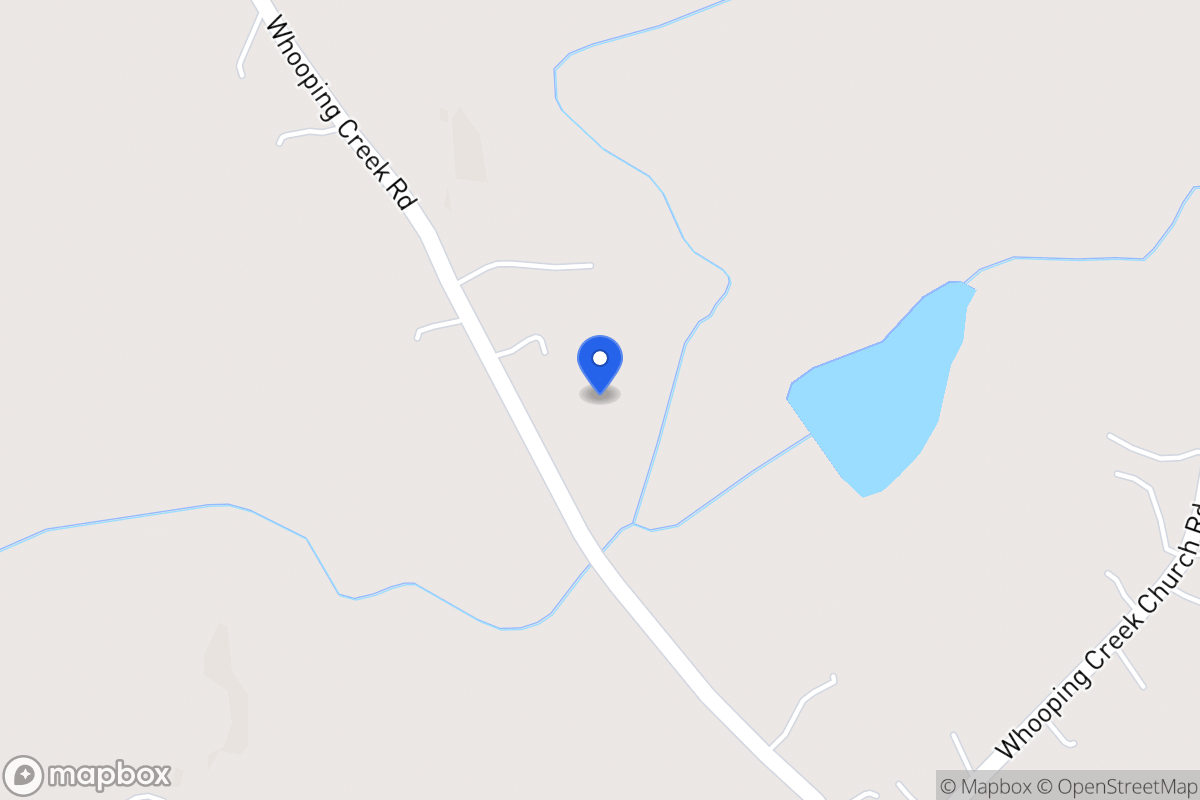 Map of 1248 Whooping Creek Rd