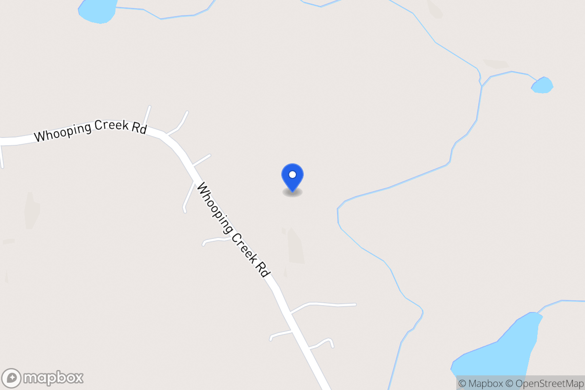 Map of 1150 Whooping Creek Rd