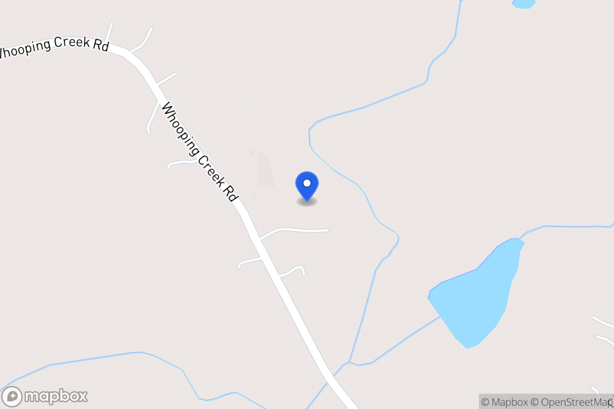 Map of 1200 Whooping Creek Rd