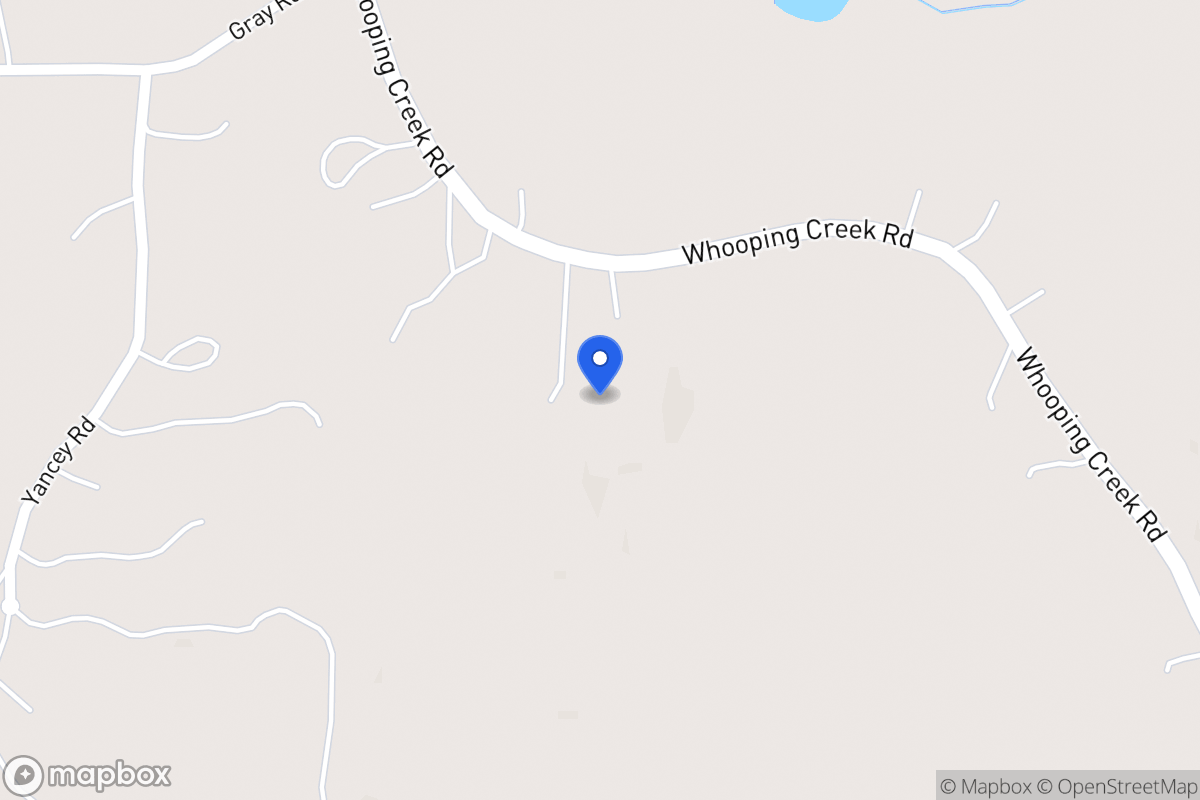 Map of 935 Whooping Creek Rd