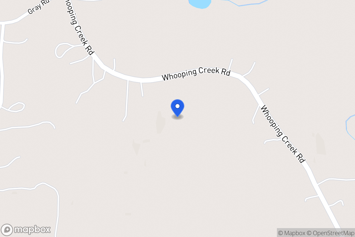 Map of 963 Whooping Creek Rd