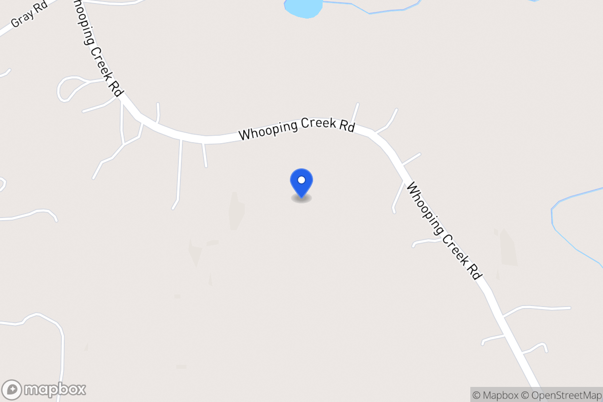Map of 977 Whooping Creek Rd