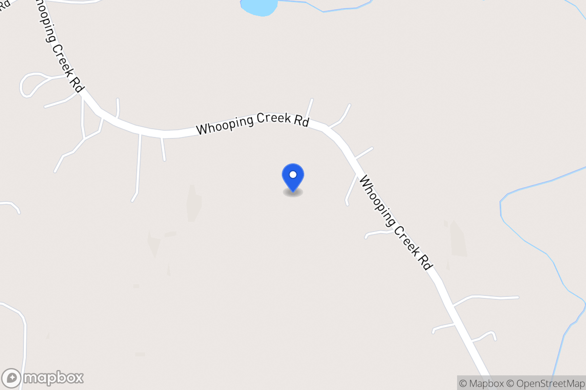 Map of 1001 Whooping Creek Rd