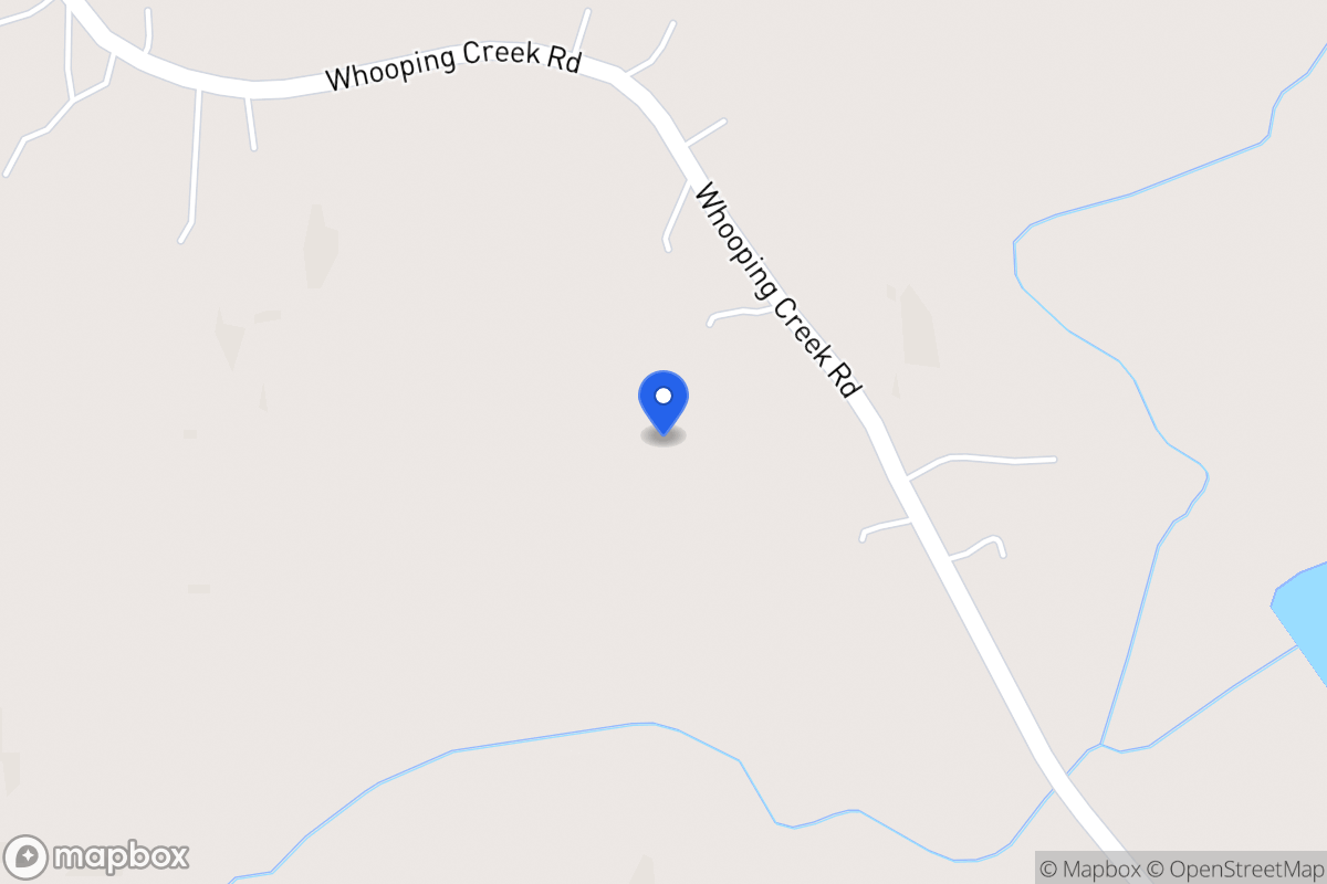 Map of 1153 Whooping Creek Rd