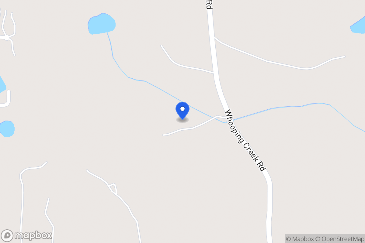 Map of 675 Whooping Creek Rd