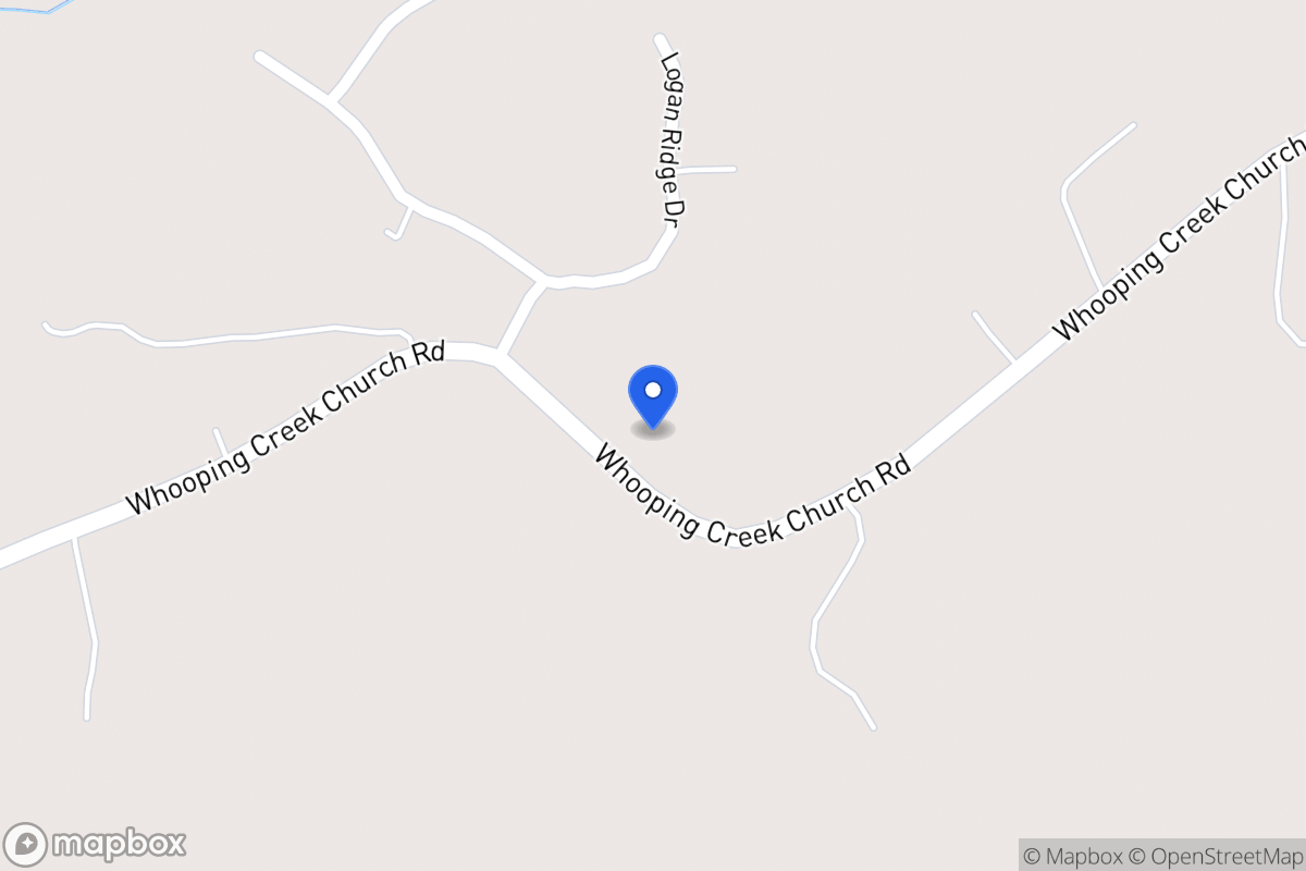 Map of 2115 Whooping Creek Church Rd