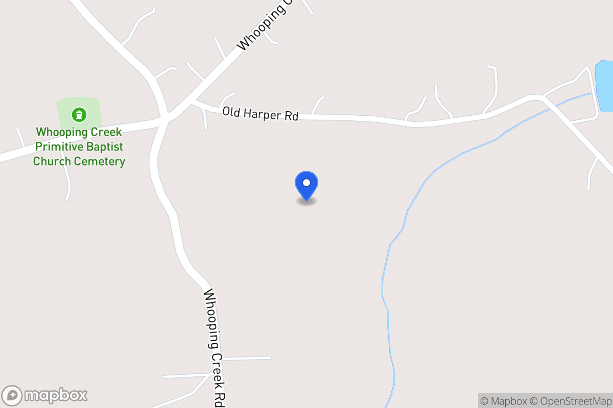 Map of 75 Old Harper Rd