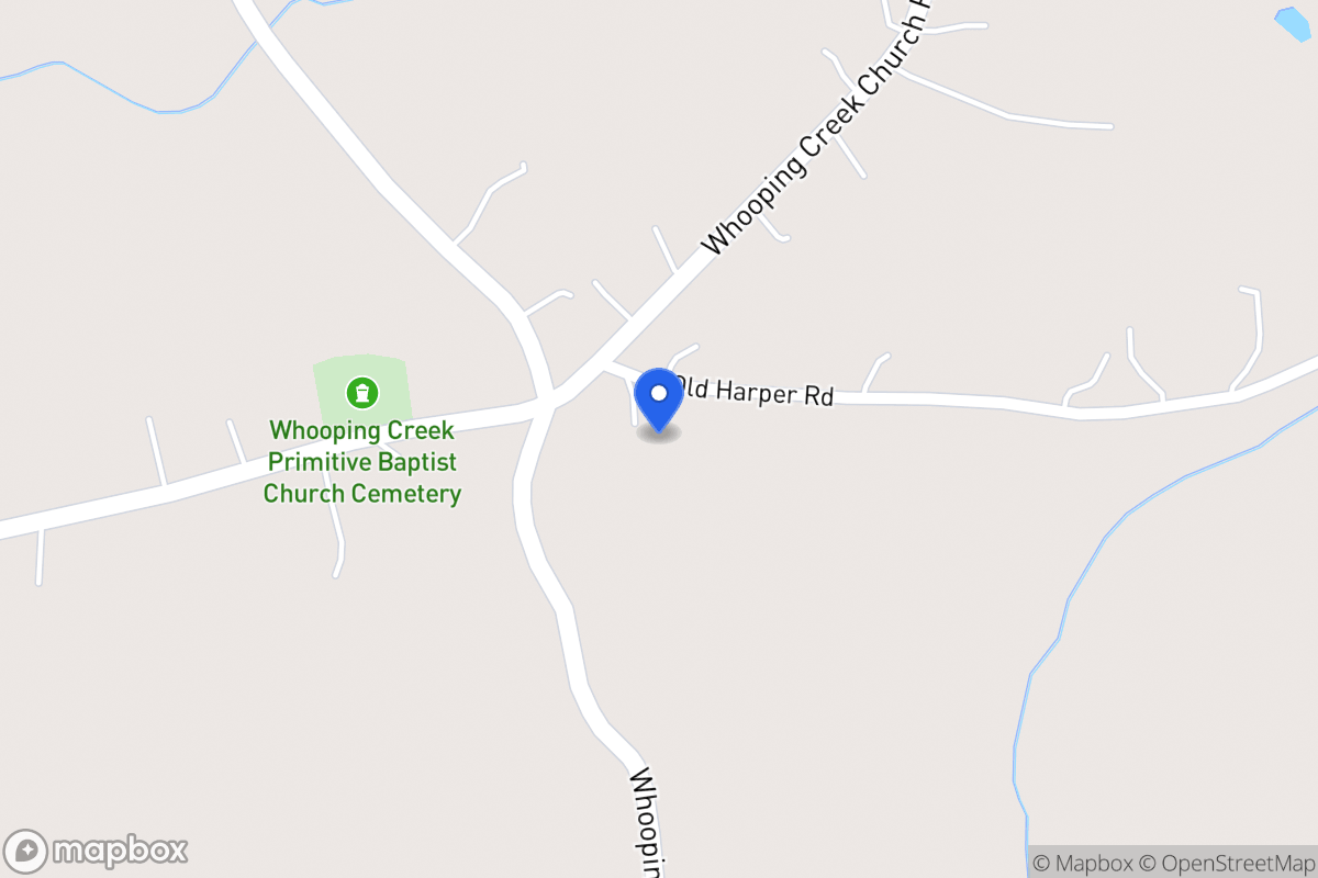 Map of 19 Old Harper Rd