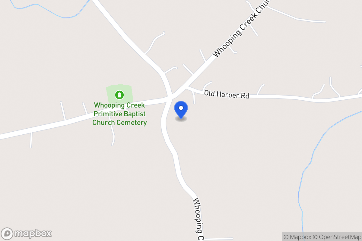 Map of 1478 Whooping Creek Rd