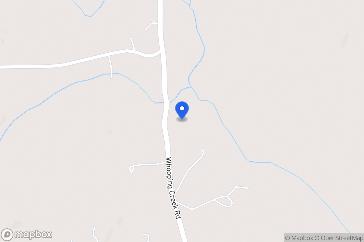 Map of 1950 Whooping Creek Rd