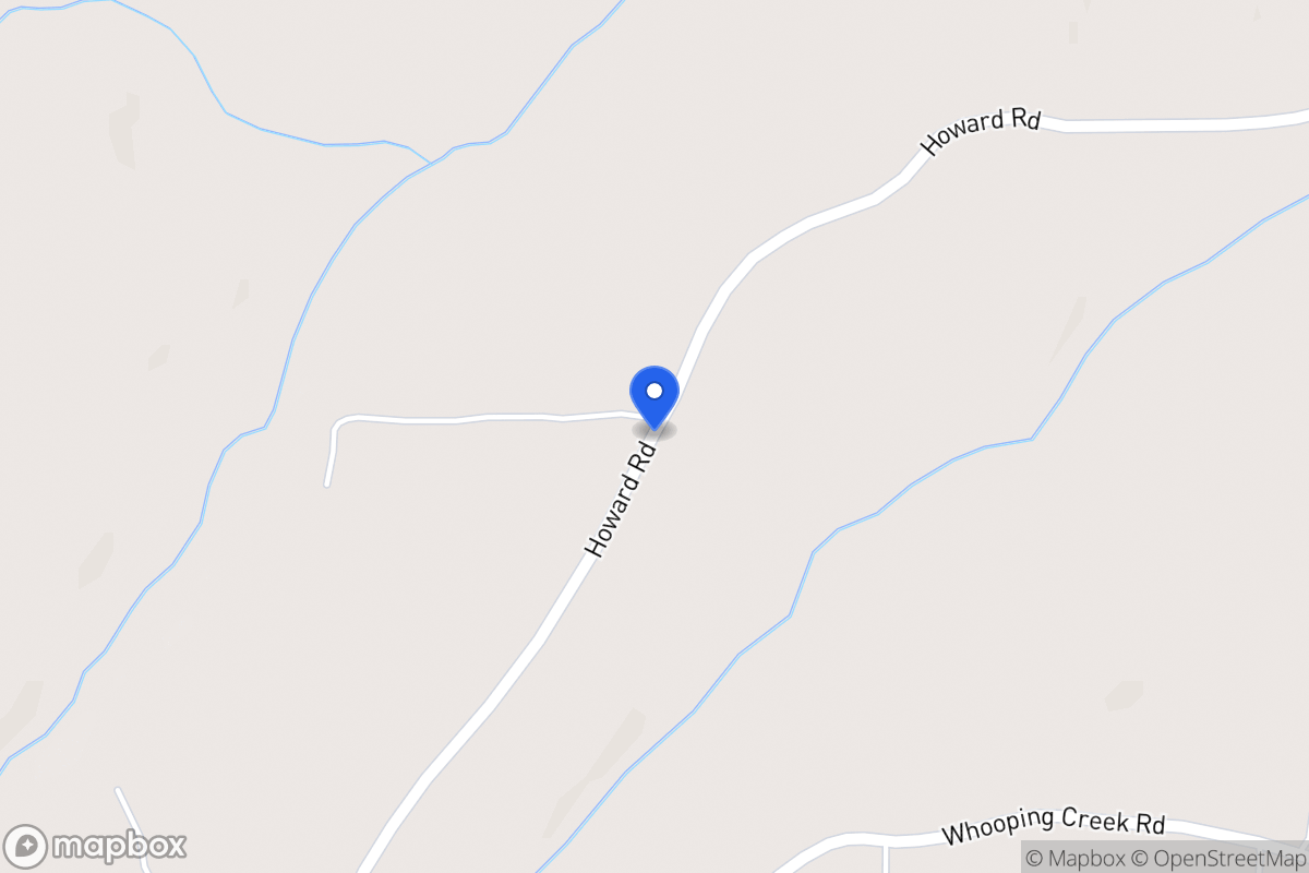Map of 348 Howard Rd