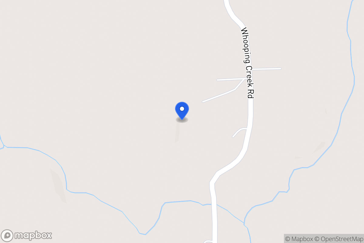 Map of 1671 Whooping Creek Rd