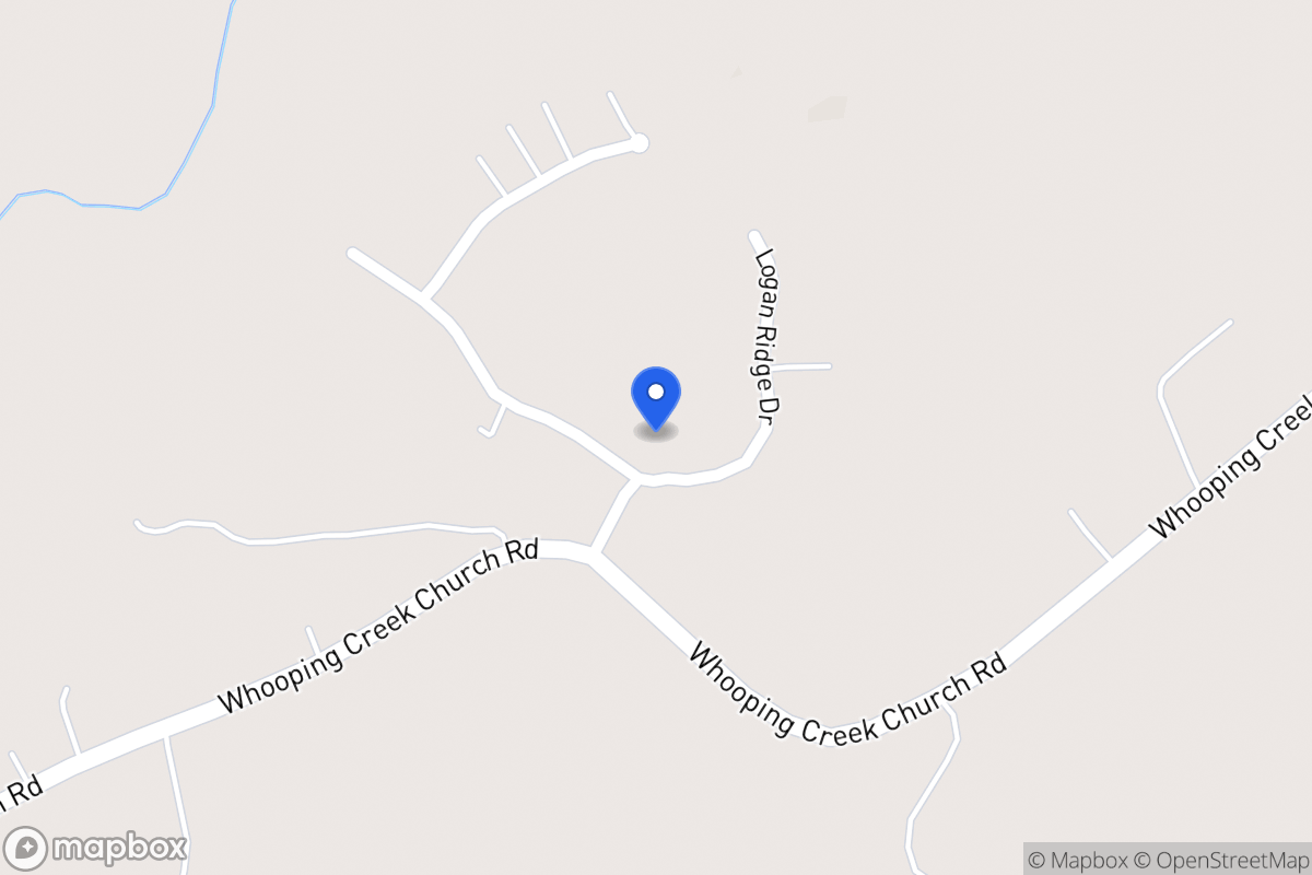 Map of 338 Valley Ridge Dr