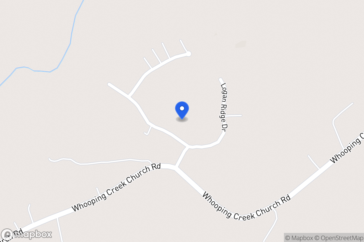 Map of 320 Valley Ridge Dr