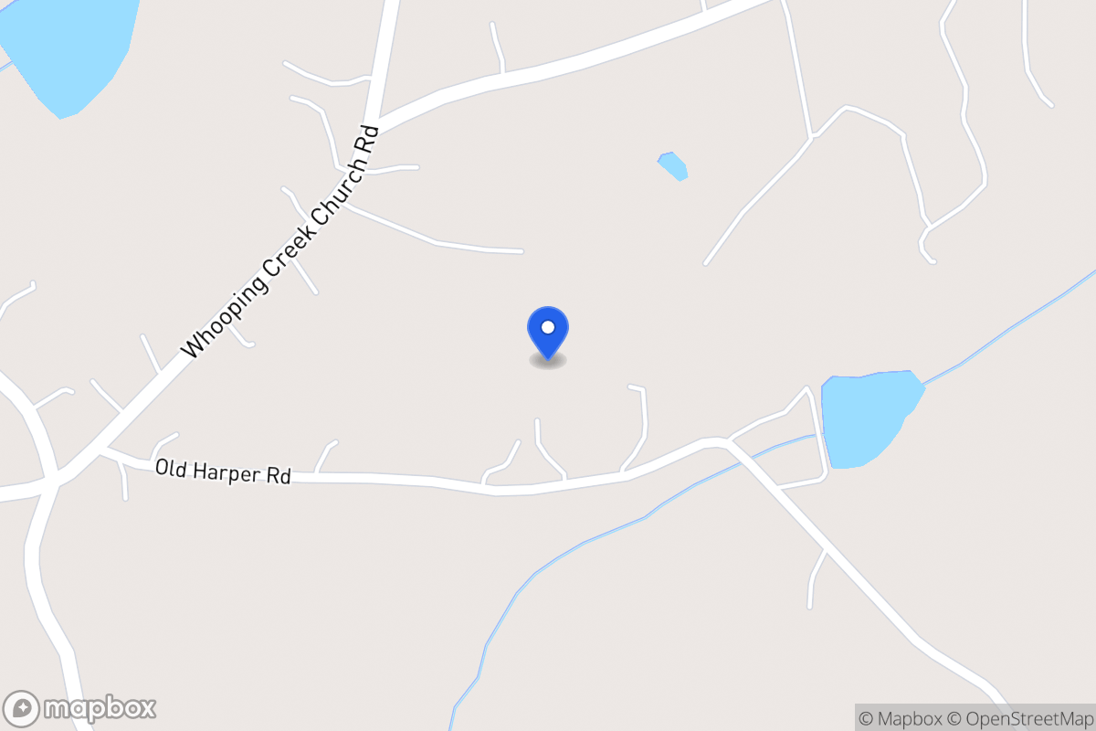Map of 170 Old Harper Rd