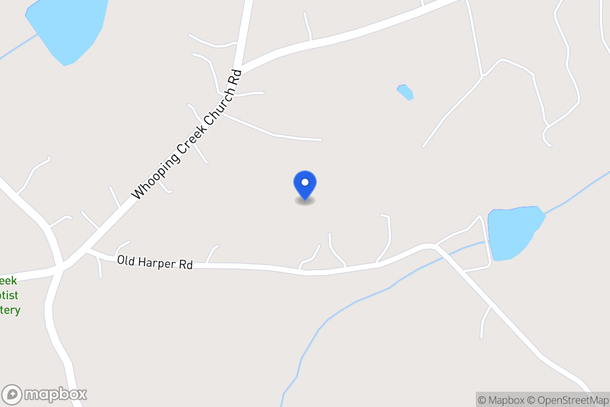 Map of 132 Old Harper Rd