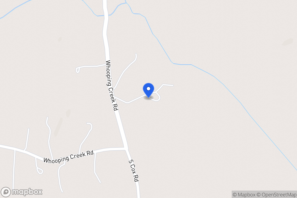 Map of 2012 Whooping Creek Rd