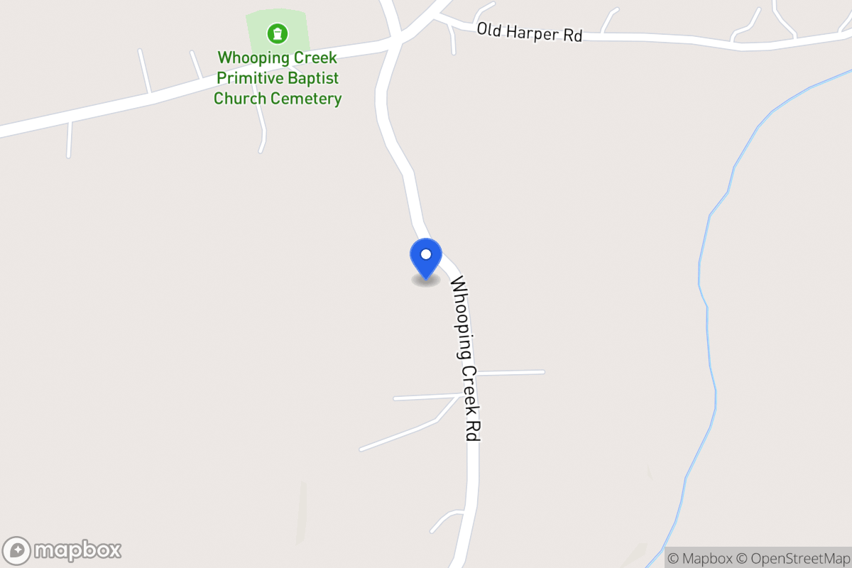 Map of 1585 Whooping Creek Rd
