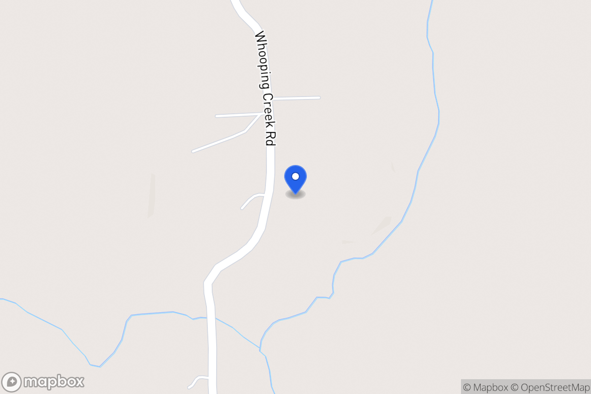 Map of 1694 Whooping Creek Rd