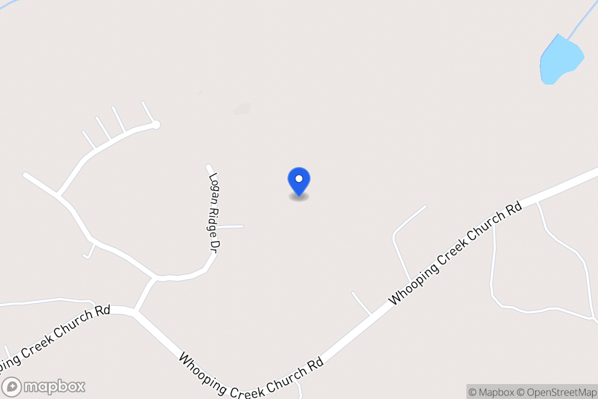 Map of 1969 Whooping Creek Church Rd