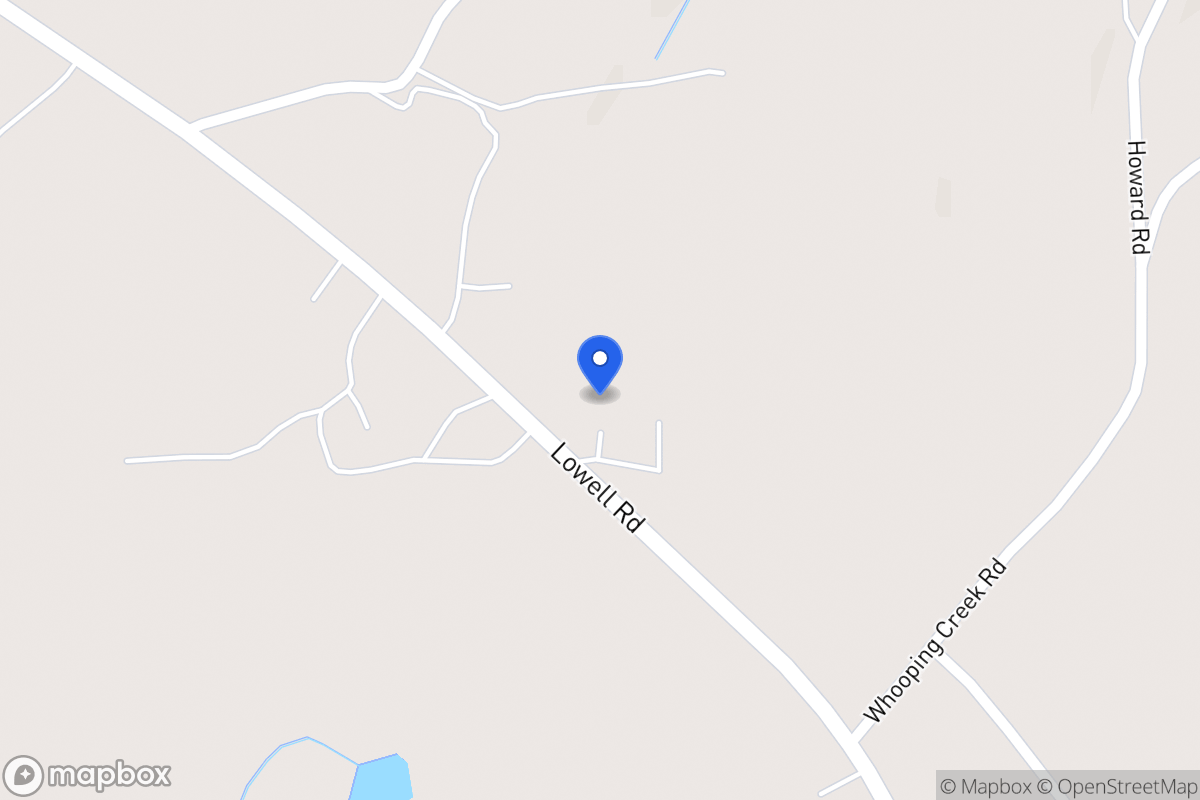 Map of 744 Lowell Rd