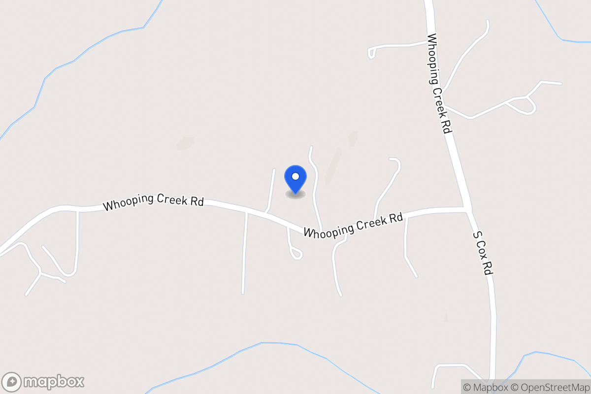 Map of 2219 Whooping Creek Rd
