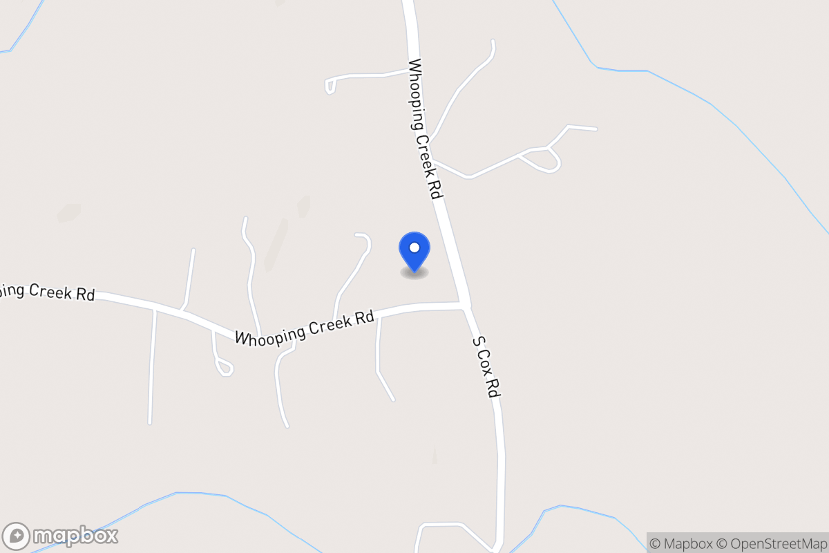 Map of 2121 Whooping Creek Rd